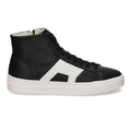 Santoni Double Buckle Signature Sneaker Zwart