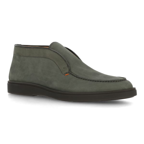 Santoni Dragon Loafer Donker Groen
