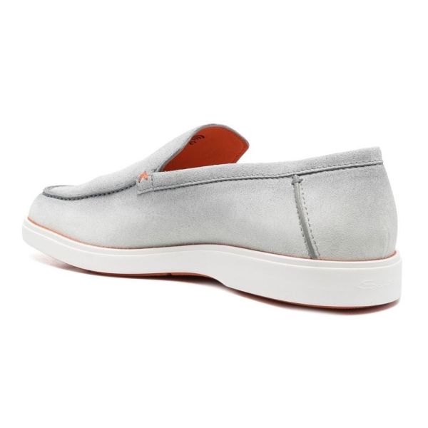 Santoni Drain Loafer Grijs