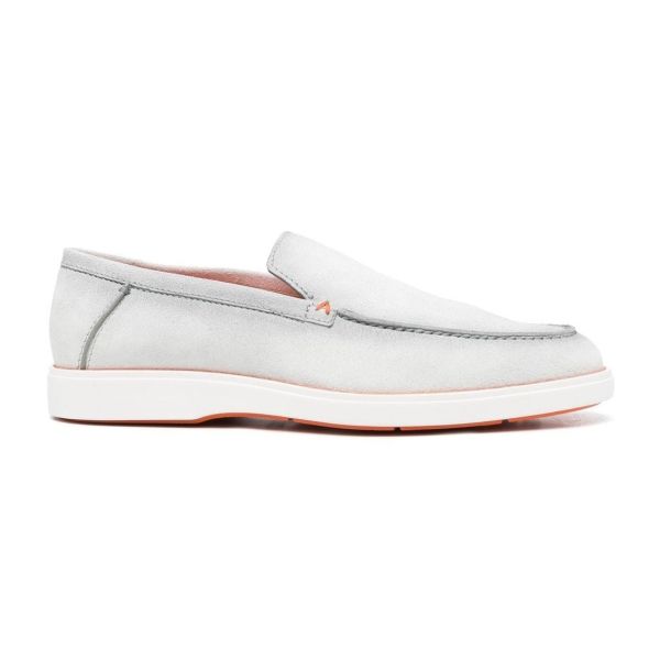 Santoni Drain Loafer Grijs