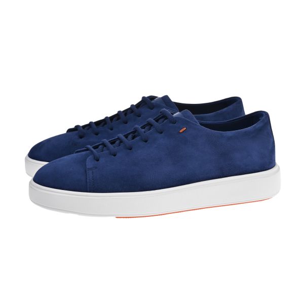 Santoni Drunks Sneaker Blauw