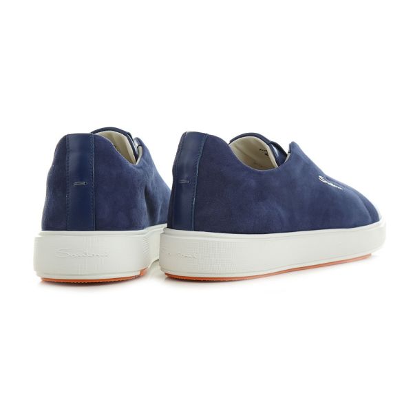 Santoni Gyan Sneaker Blauw