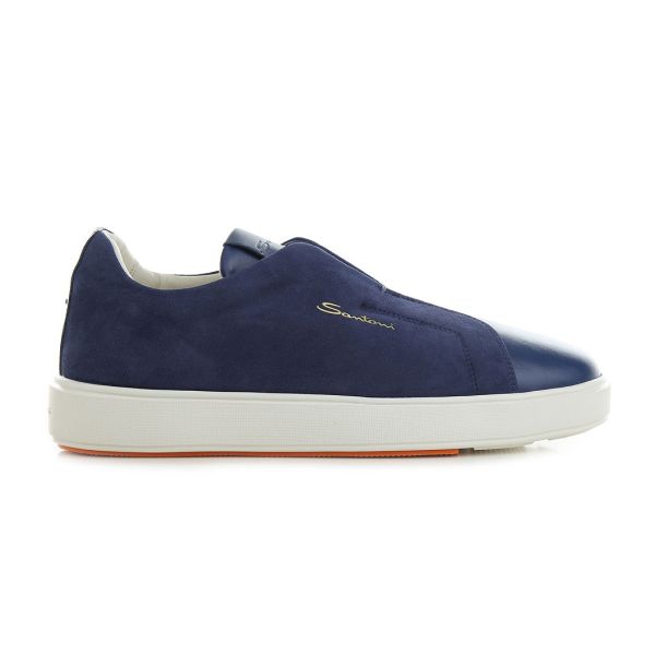 Santoni Gyan Sneaker Blauw