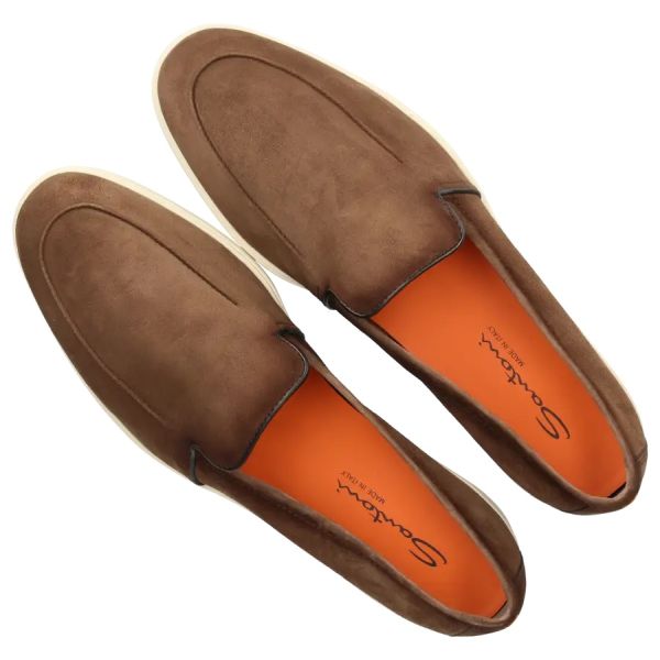 Santoni Malibu Loafers Bruin