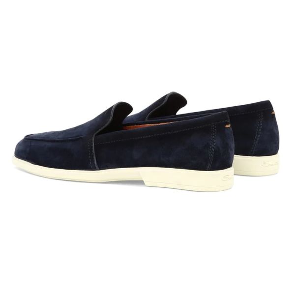 Santoni Malibu Loafers Navy