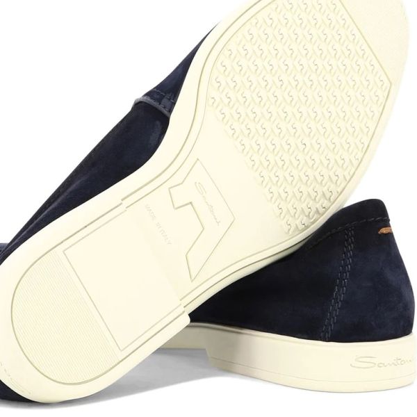Santoni Malibu Loafers Navy