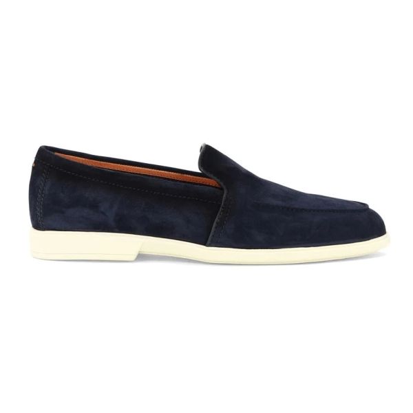 Santoni Malibu Loafers Navy