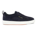 Santoni Victor Slip-On Sneaker Donker Blauw