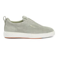 Santoni Victor Slip-On Sneaker Licht Groen