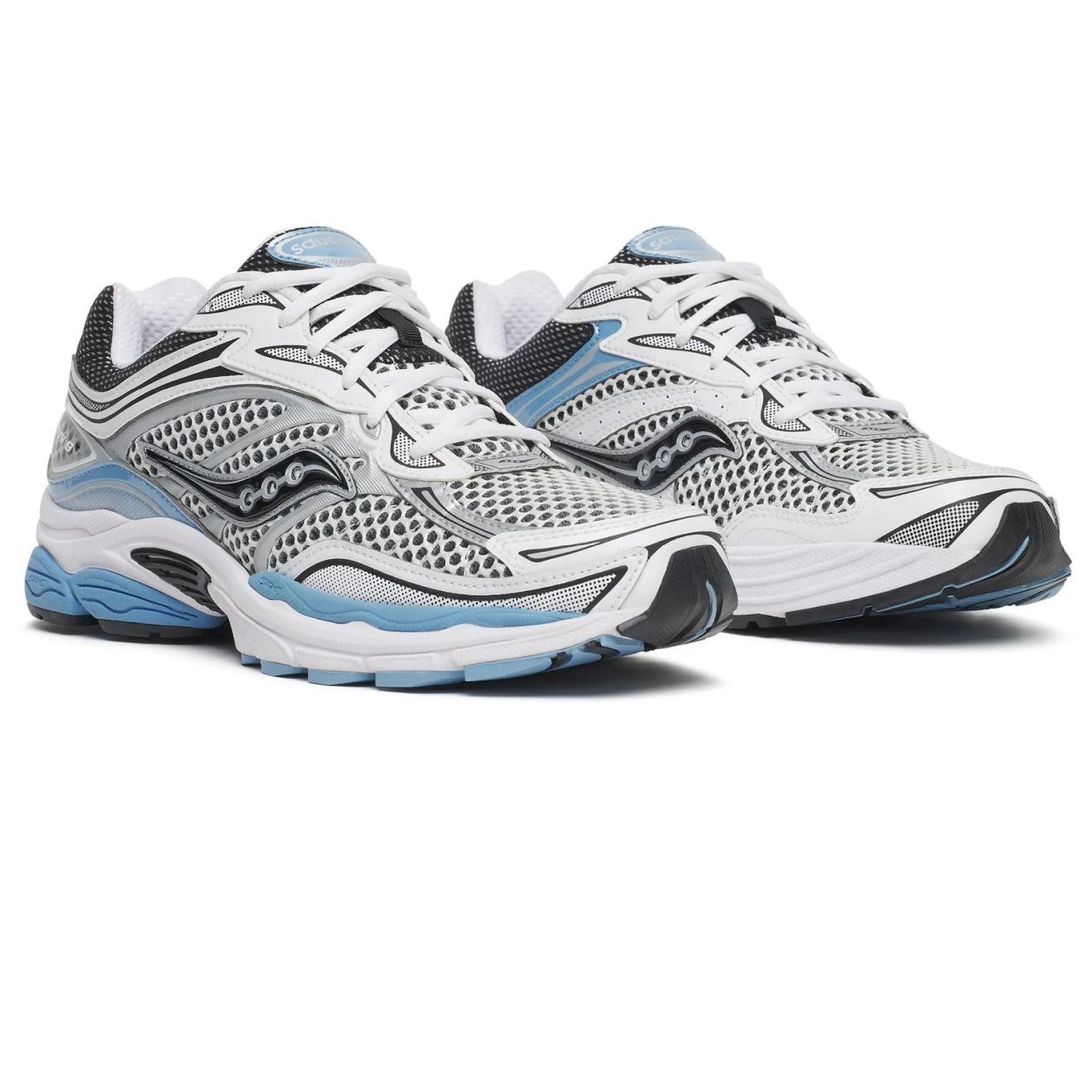 Saucony Progrid Omni 9 Sneaker Wit/Licht Blauw
