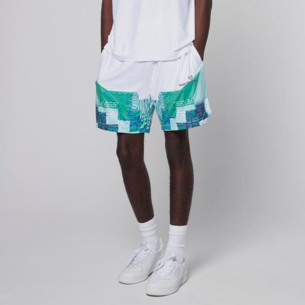 Sergio Tacchini Corsico Korte Broek Wit