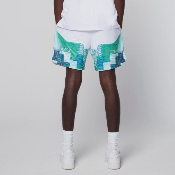Sergio Tacchini Corsico Korte Broek Wit