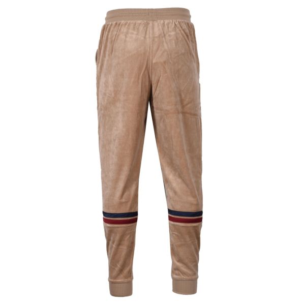 Sergio Tacchini Dallas Luxe Velour Broek Bruin