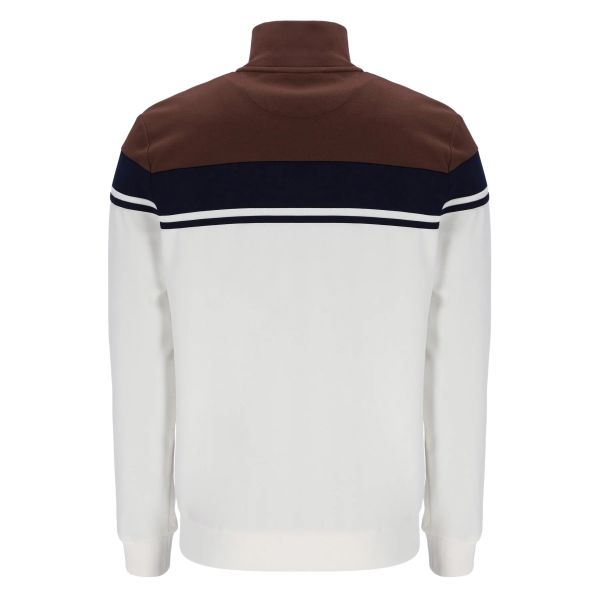 Sergio Tacchini Damarindo Track Top Vest Wit/Bruin