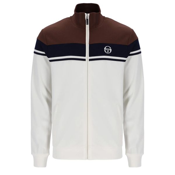 Sergio Tacchini Damarindo Track Top Vest Wit/Bruin