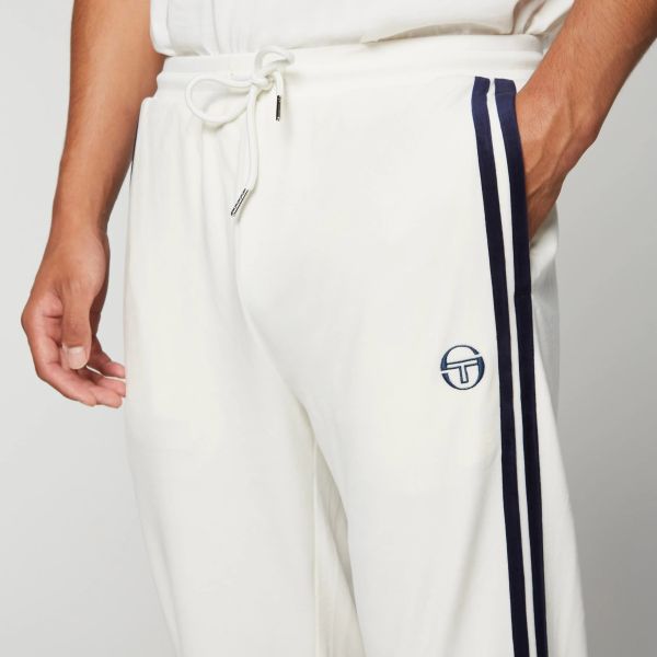 Sergio Tacchini Damarindo Velour Trainingsbroek Wit