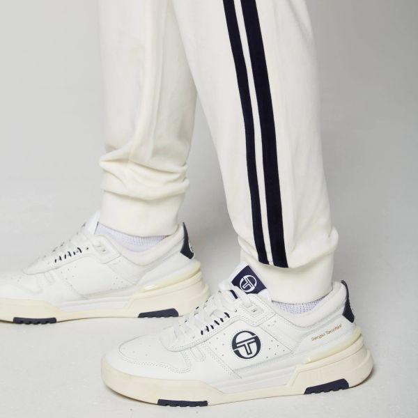 Sergio Tacchini Damarindo Velour Trainingsbroek Wit