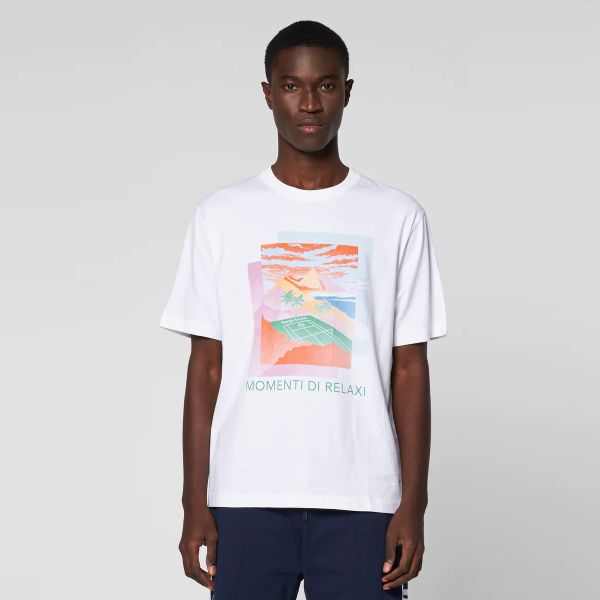 Sergio Tacchini Fade T-shirt Wit