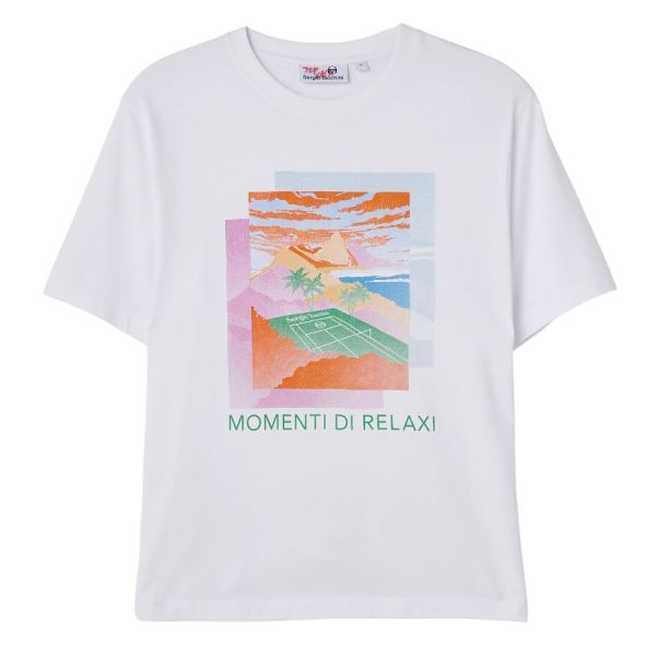 Sergio Tacchini Fade T-shirt Wit