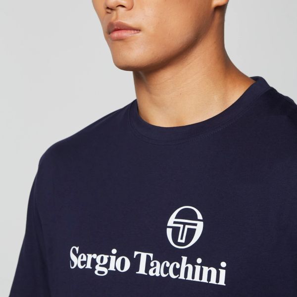 Sergio Tacchini Heritage T-shirt Navy