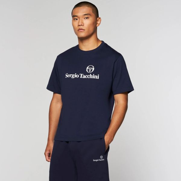 Sergio Tacchini Heritage T-shirt Navy