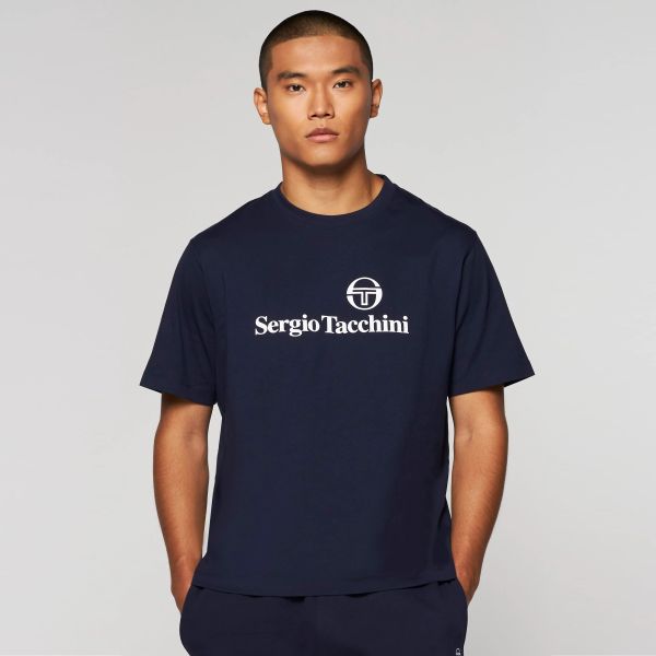 Sergio Tacchini Heritage T-shirt Navy