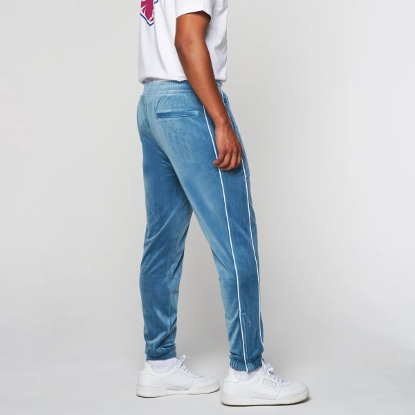 Sergio Tacchini Lioni Velour Broek Blauw