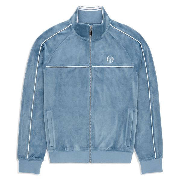 Sergio Tacchini Lioni Velour Vest Blauw