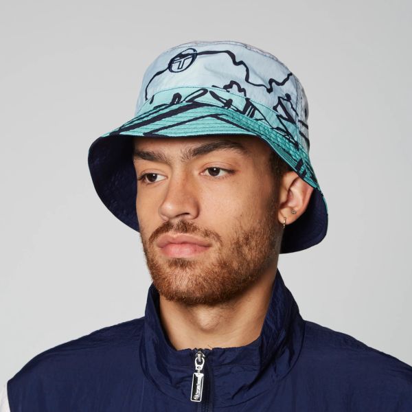 Sergio Tacchini Monte Carlo Reversible Bucket Hat Multi
