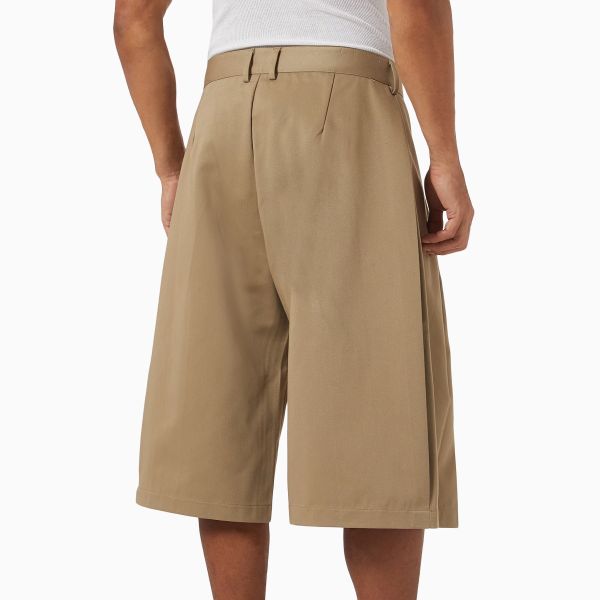 Seventh Bermuda Pleat Korte Broek Bruin