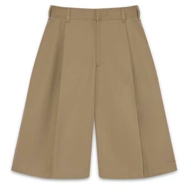 Seventh Bermuda Pleat Korte Broek Bruin