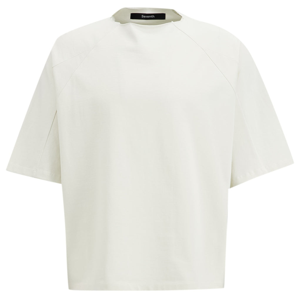 Seventh Box Cut T-shirt Wit
