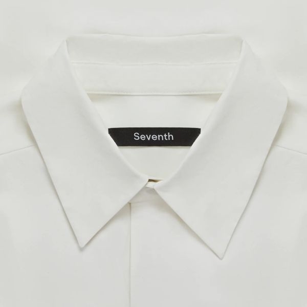 Seventh M5 Oxford Overhemd Off White