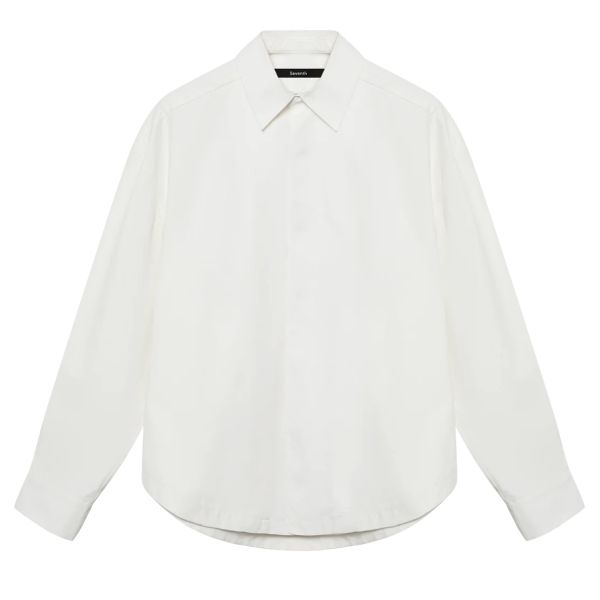 Seventh M5 Oxford Overhemd Off White