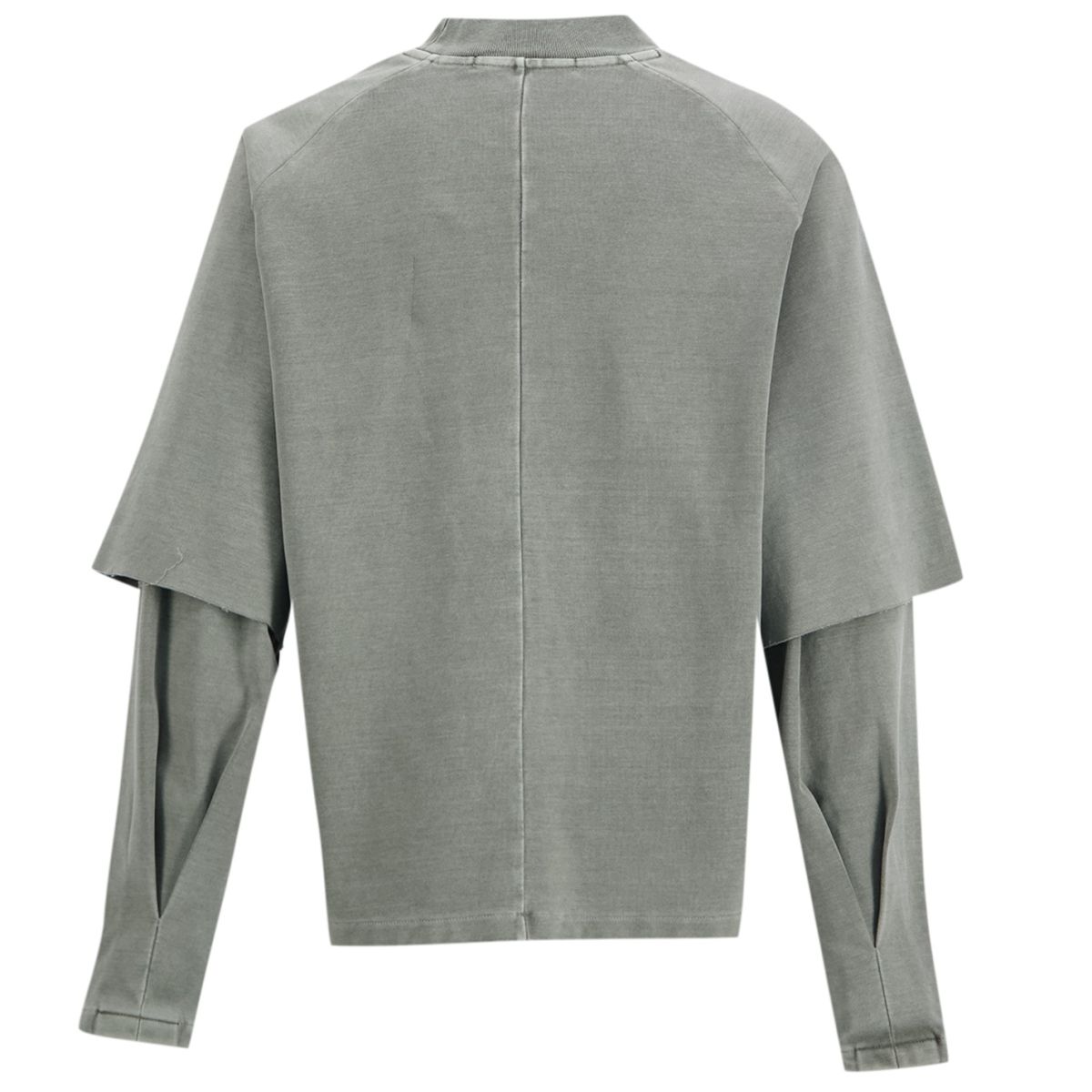 Seventh Raglan Layered Longsleeve T-shirt Donker Groen