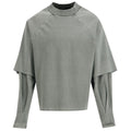 Seventh Raglan Layered Longsleeve T-shirt Donker Groen