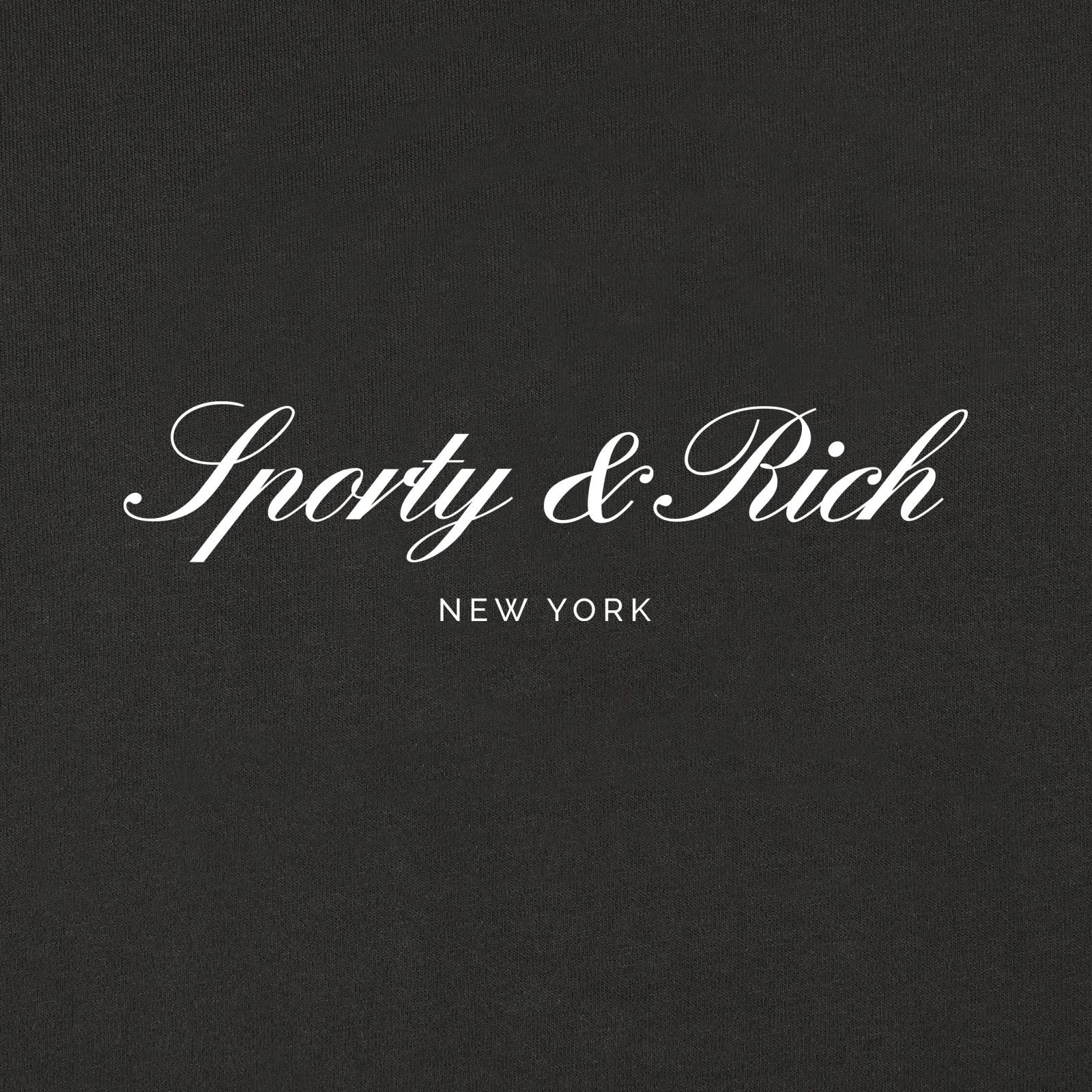 Sporty & Rich Signature NY Trainingsbroek Zwart