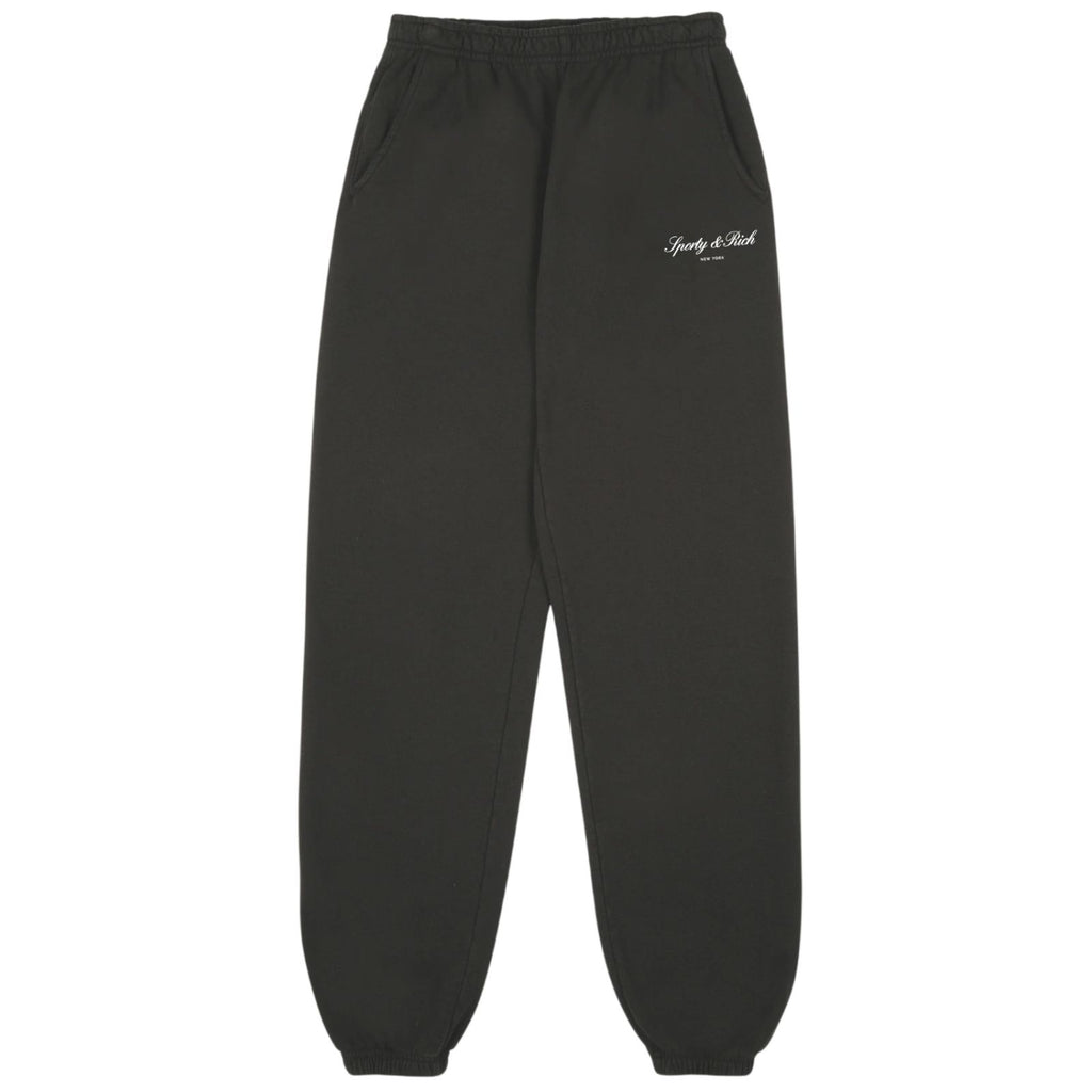 Sporty & Rich Signature NY Trainingsbroek Zwart