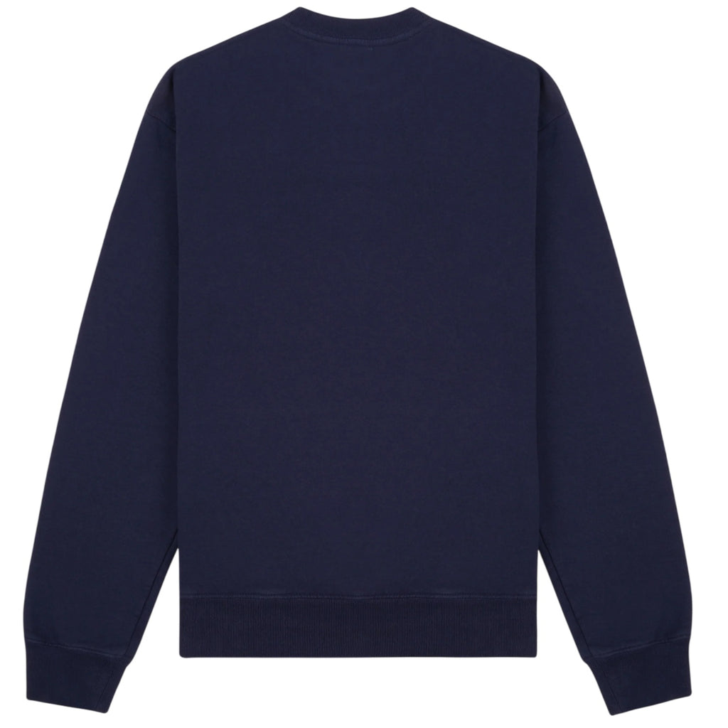 Sporty & Rich Syracuse Embroidered Sweater Navy