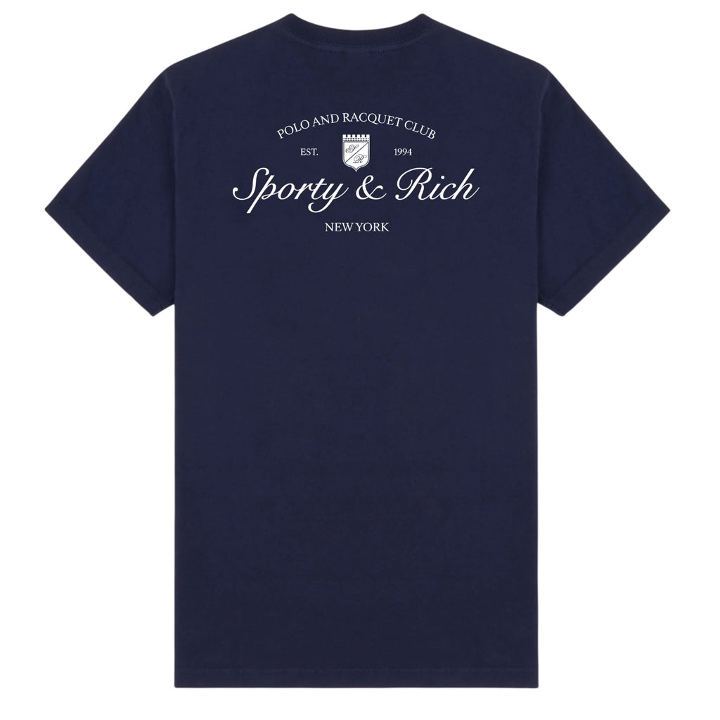 Sporty & Rich Syracuse T-shirt Navy