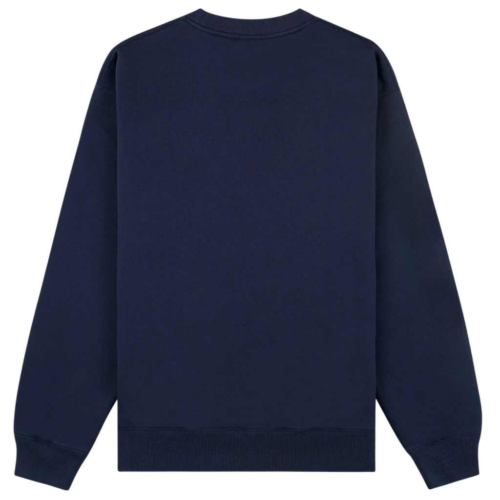 Sporty & Rich Varsity Crest Sweater Navy