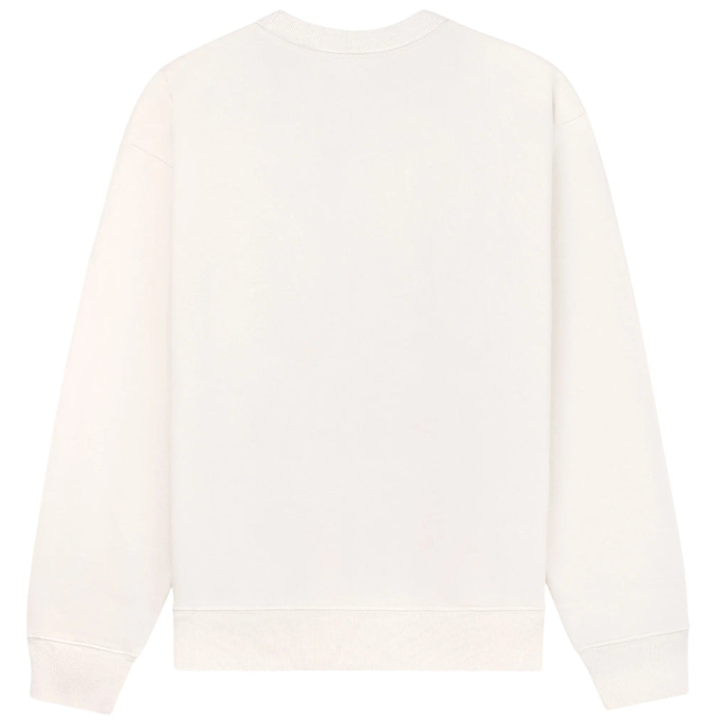 Sporty & Rich Varsity Crest Sweater Off White