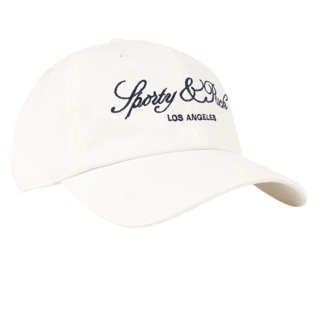 Sporty & Rich Vendome LA Cap Off White