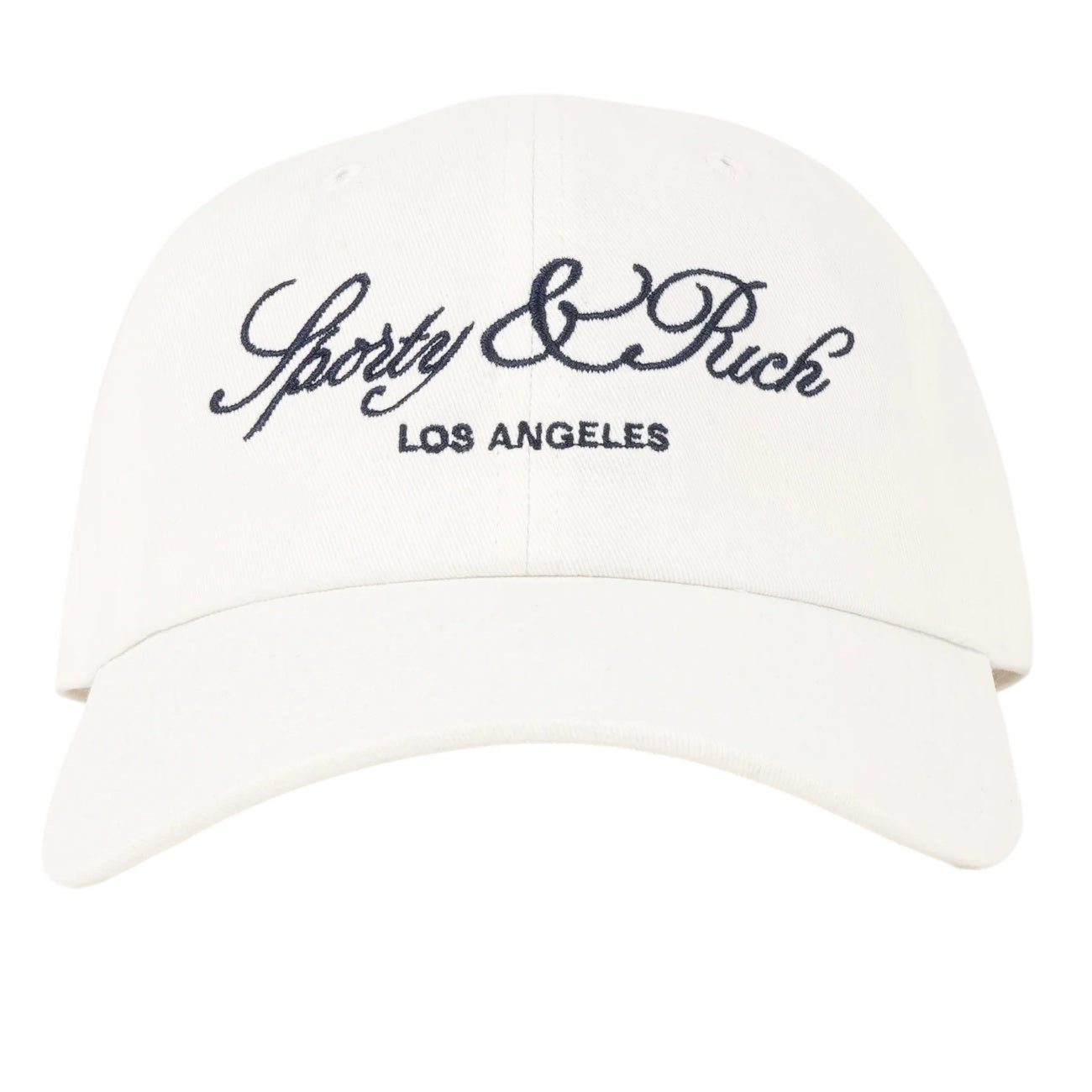 Sporty & Rich Vendome LA Cap Off White