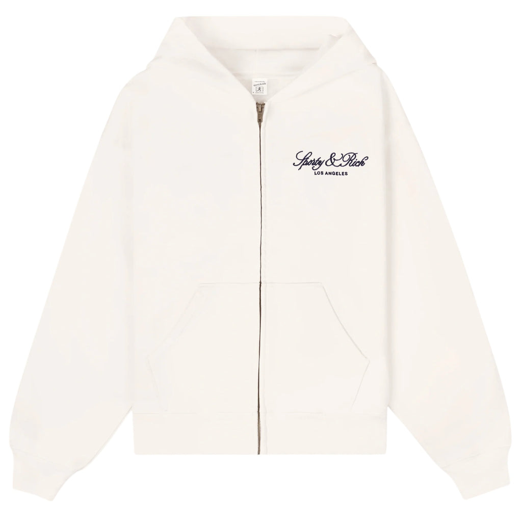 Sporty & Rich Vendome LA Embroidered Vest Off White