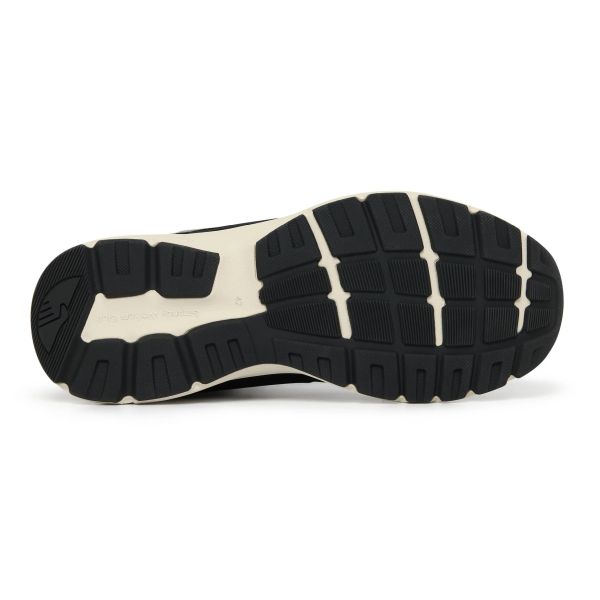 Stepney Workers Club Amiel S-Strike Suede Mix Sneaker Zwart