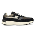Stepney Workers Club Amiel S-Strike Suede Mix Sneaker Zwart