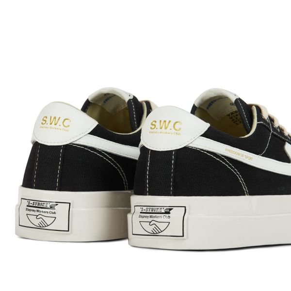 Stepney Workers Club Dellow S-Strike Canvas Sneaker Zwart