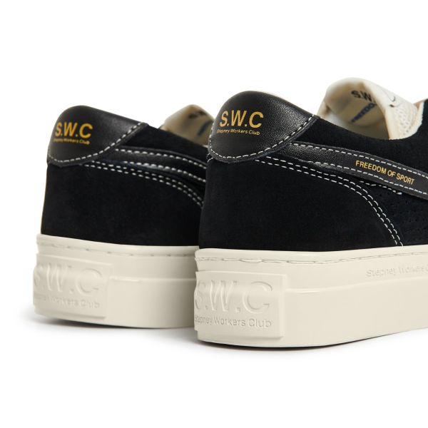 Stepney Workers Club Dellow S-Strike Track Sneaker Zwart
