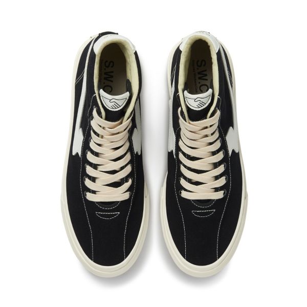 Stepney Workers Club Varden S-Strike Canvas Sneaker Zwart